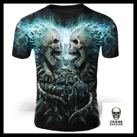 T-Shirt Crâne Monstre - Crâne Passion
