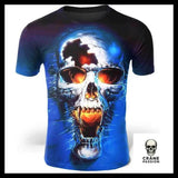 T-Shirt Death Metal - Crâne Passion