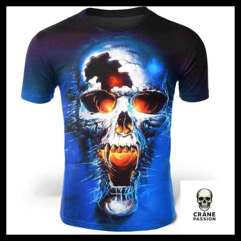 T-Shirt Death Metal - Crâne Passion