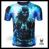 T-Shirt Démon Bleu - Crâne Passion