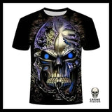 T-shirt Démon Chaines - Crâne Passion