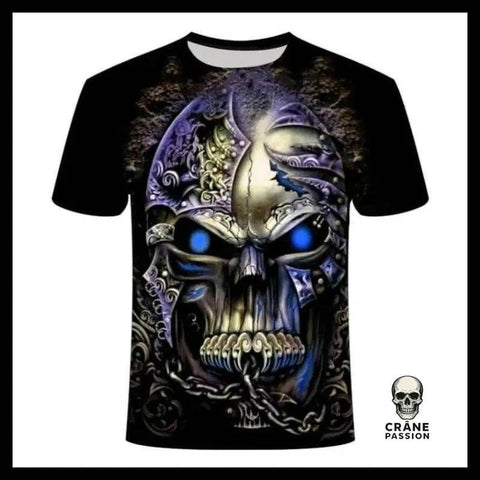 T-shirt Démon Chaines - Crâne Passion