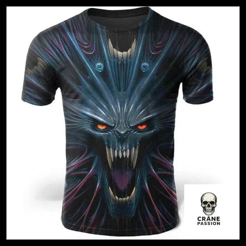 T-Shirt Démon Exorciste - Crâne Passion