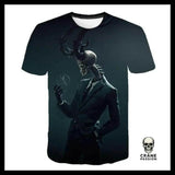 T-shirt Démon Humain - Crâne Passion