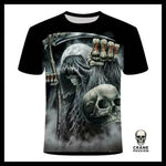 T-shirt Faucheuse Crâne - Crâne Passion