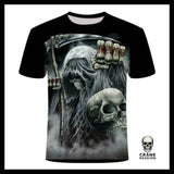 T-shirt Faucheuse Crâne - Crâne Passion