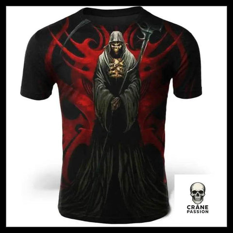 T-Shirt Faucheuse Démon - Crâne Passion