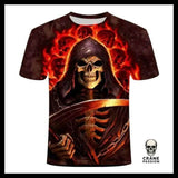 T-shirt Faucheuse Enfer - Crâne Passion