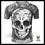 T-Shirt Homme Tête de Mort Mexicaine - Crâne Passion