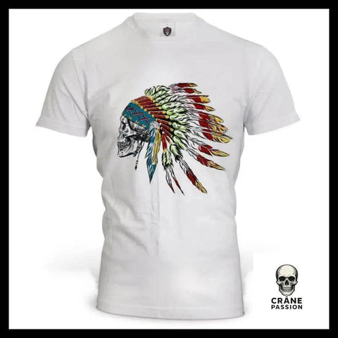 T-Shirt Indien - Crâne Passion