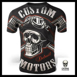 T-Shirt Motard - Crâne Passion