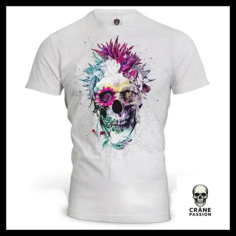 T-Shirt Rock And Love - Crâne Passion