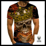 T-shirt Roi Squelette - Crâne Passion