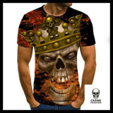 T-shirt Roi Squelette - Crâne Passion