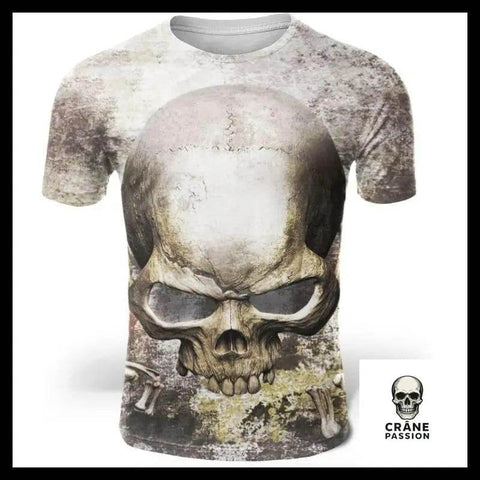 T-Shirt Skull Homme - Crâne Passion