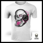 T-Shirt Skull Musique - Crâne Passion