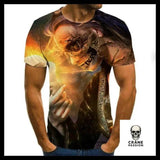 T-shirt Sorcière Démoniaque - Crâne Passion