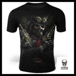 T-Shirt Squelette Armé - Crâne Passion
