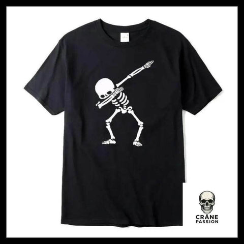 T-shirt Squelette Dab - Crâne Passion