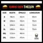 T-Shirt Squelette Homme - Crâne Passion