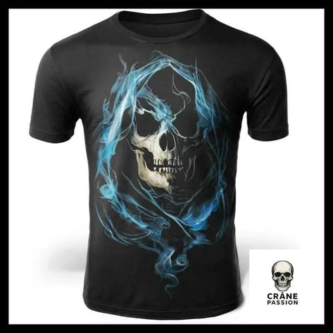 T-Shirt Squelette Homme - Crâne Passion