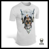 T-Shirt Squelette Indien - Crâne Passion