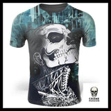 T-Shirt Squelette Malfaisant - Crâne Passion