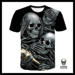 T-Shirt Squelette De La Mort - Crâne Passion