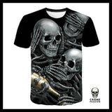 T-Shirt Squelette De La Mort - Crâne Passion