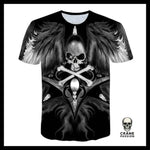 T-Shirt Squelette De La Mort - Crâne Passion