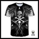 T-Shirt Squelette De La Mort - Crâne Passion
