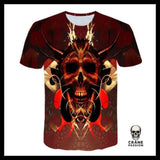 T-Shirt Squelette De La Mort - Crâne Passion