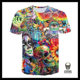 T-Shirt Squelette De La Mort - Crâne Passion
