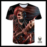 T-Shirt Squelette De La Mort - Crâne Passion