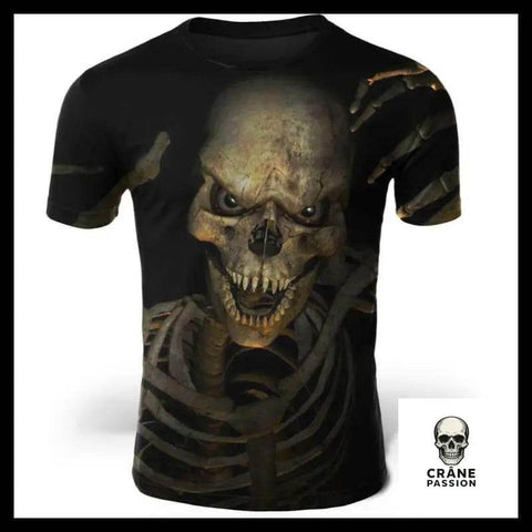T-shirt Squelette - Crâne Passion