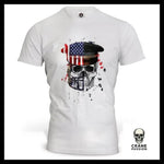 T-Shirt Tête de Mort Américaine - Crâne Passion