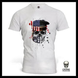 T-Shirt Tête de Mort Américaine - Crâne Passion