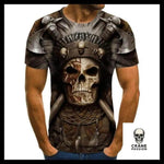 T-shirt Tête de Mort Amérindien - Crâne Passion