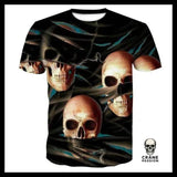 T-shirt Tête de Mort Anciens - Crâne Passion