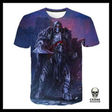 T-shirt Tête de Mort Arthas - Crâne Passion