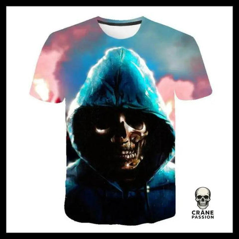 T-shirt Tête de Mort Bad Boy - Crâne Passion
