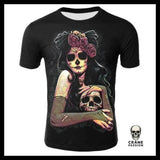 T-shirt Tête de Mort Calavera Crâne - Crâne Passion