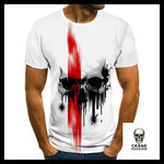 T-shirt Tête de Mort Crâne Peinture - Crâne Passion