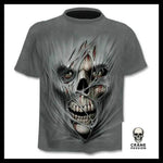 T-shirt Tête de Mort Déchirure - Crâne Passion