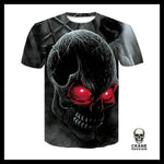 T-shirt Tête de Mort Démon - Crâne Passion