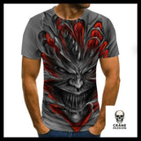 T-shirt Tête de Mort Démon Cauchemar - Crâne Passion