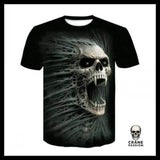 T-shirt Tête de Mort Démoniaque - Crâne Passion