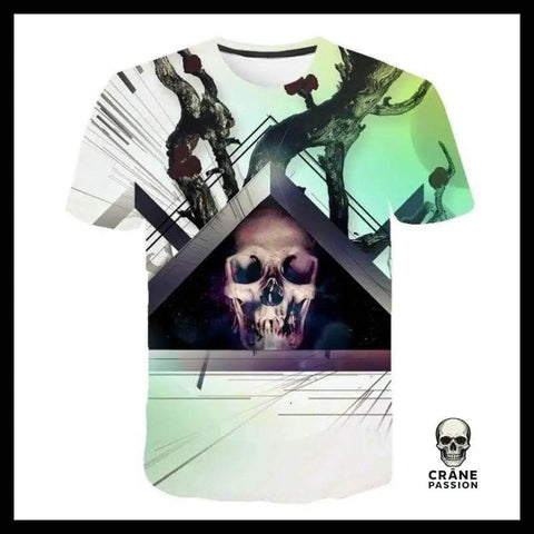 T-shirt Tête de Mort Design - Crâne Passion