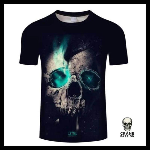 T-shirt Tête de Mort Disturbed - Crâne Passion