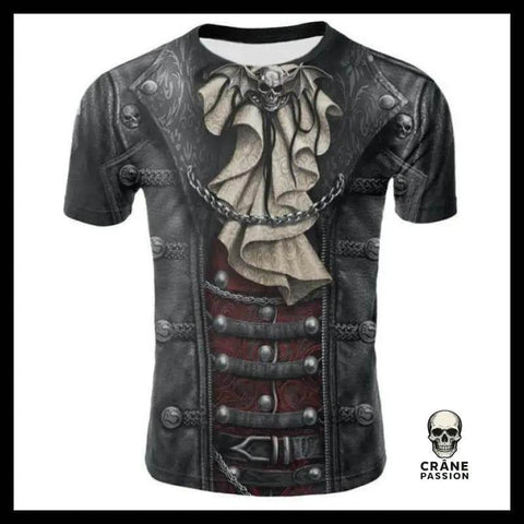 T-shirt Tête de Mort Dracula - Crâne Passion